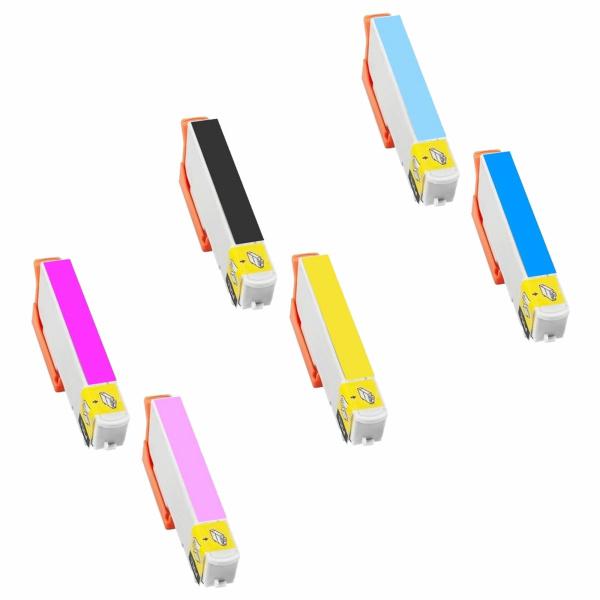 Pack ahorro de 6 colores Epson 250XL compatible serie Violín (T16P1-T16P6) para XP-980.