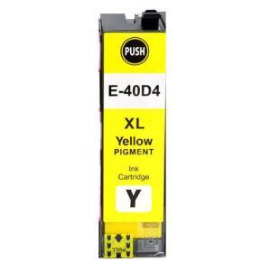 Cartucho de tinta compatible Epson T40D4 Amarillo de alta capacidad (56ml) para impresoras SureColor SC-T2100 T3100 T5100. Calidad premium garantizada - Núcleo Digital