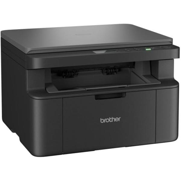 Detalle de la Brother DCP-L1640W con la bandeja de entrada de 250 hojas totalmente extraída. WiFi, 20ppm. Disponible con envío 24h en Núcleo Digital.