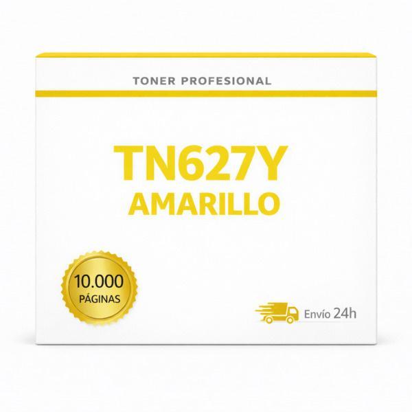 Tóner Amarillo Compatible Brother TN627C para impresoras HL-L8570CDW y MFC-L8970CDW - Núcleo Digital