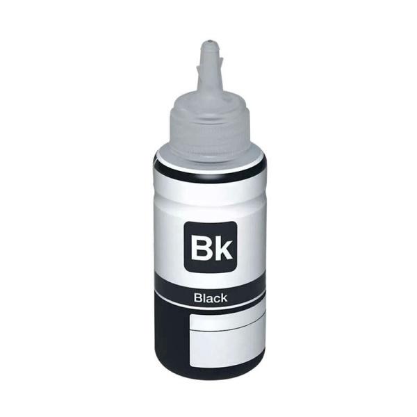 Imagen de la Botella de Tinta Compatible Canon GI-55BK Negro. La mejor opción de ahorro para tu impresora Canon MAXIFY GX. Envío 24h en Núcleo Digital.