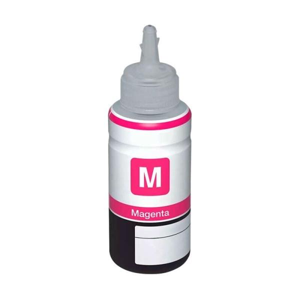 Imagen de la Botella de Tinta Compatible Canon GI-55M Magenta. La mejor opción de ahorro para tu impresora Canon MAXIFY GX. Envío 24h en Núcleo Digital.