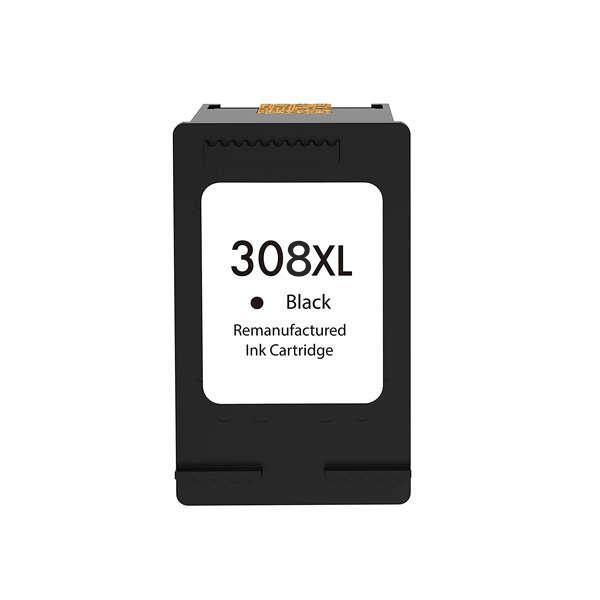 🛒 Cartucho Negro JUMBO Compatible HP 308XL (7FP22UE / 7FP21UE) ✅ Núcleo Digital