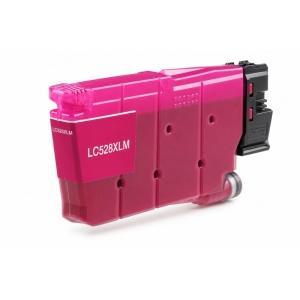Cartucho de tinta compatible de alta capacidad Brother LC528 XL Magenta. Núcleo Digital.