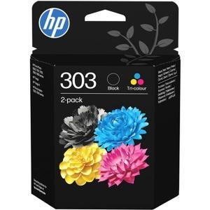 Pack ahorro cartuchos de tinta HP 303 3YM92 negro y tricolor