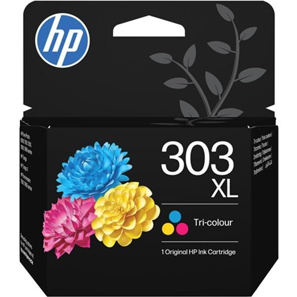 Cartucho de tinta HP 303XL T6N03AE tricolor de alta capacidad
